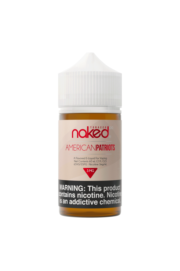 Naked 100 PMTA American Patriots 60mL E-Liquid