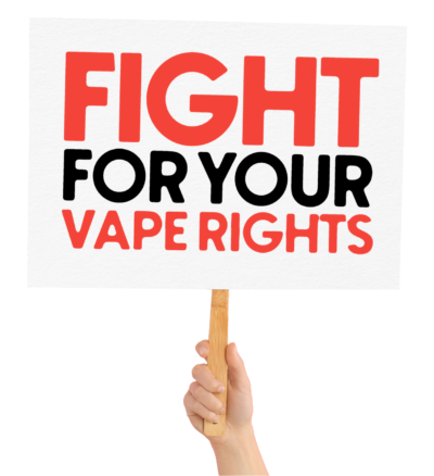 Fight For Your Vape Rights brought to you by Naked 100 E-Liquid